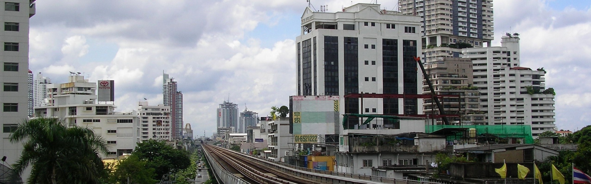 Bangkok Skytrain Bts Station Thailand