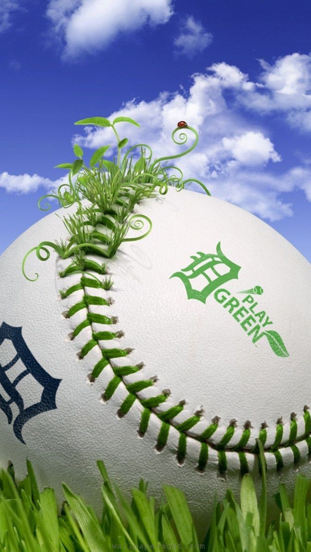 Baseball 3D Play Green Sports