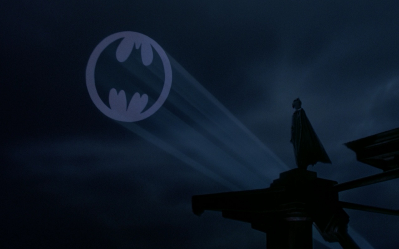 Batman And Bat Signal