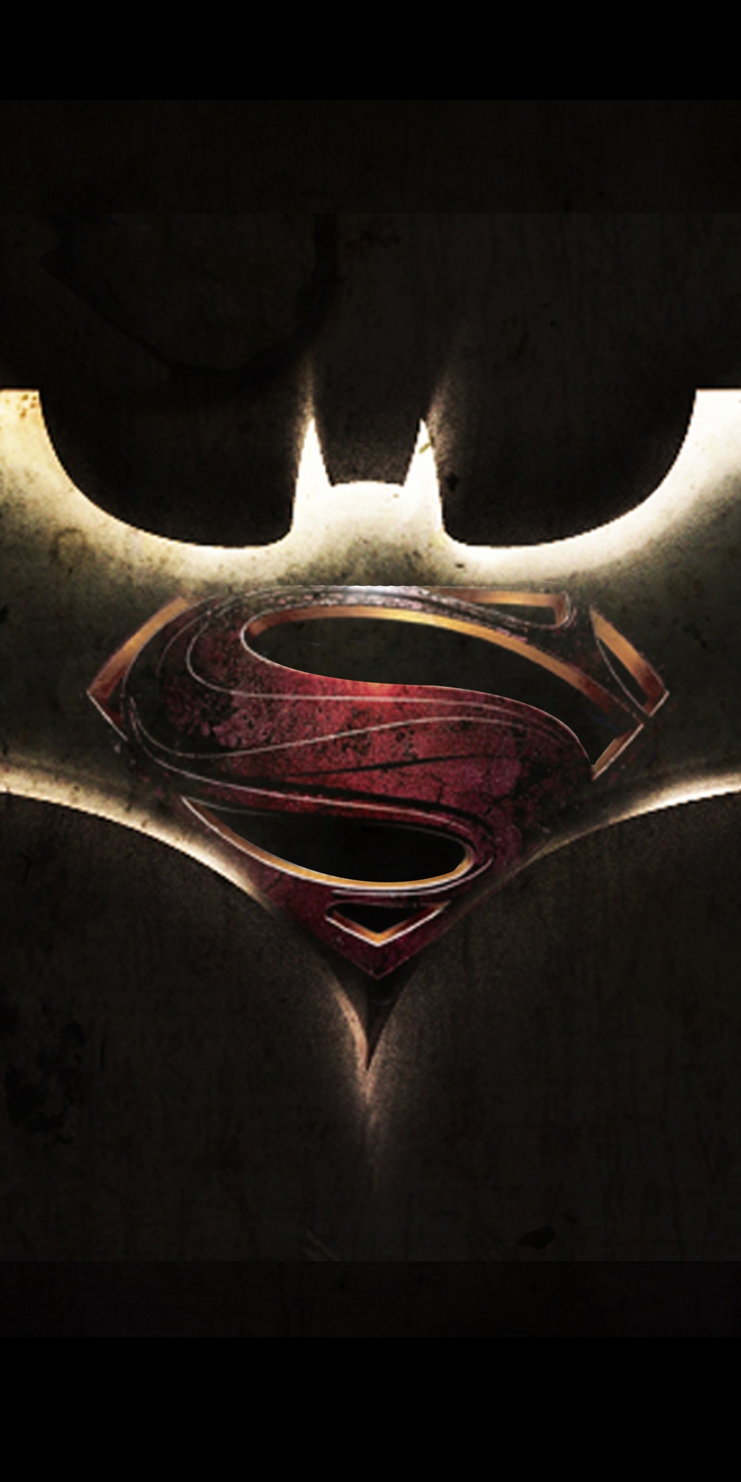 Batman And Superman Mix Logo