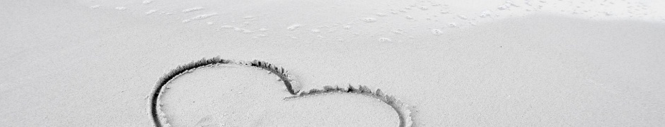 Beach Heart Maldives Nature Landscapes