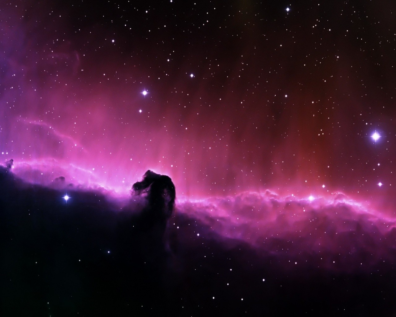 Beautiful Purple Nebula