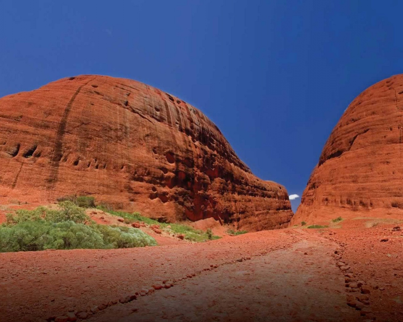 Beautiful Scenery Kata Tjuta Olga Rocky Uluru National Park Attraction Australia World