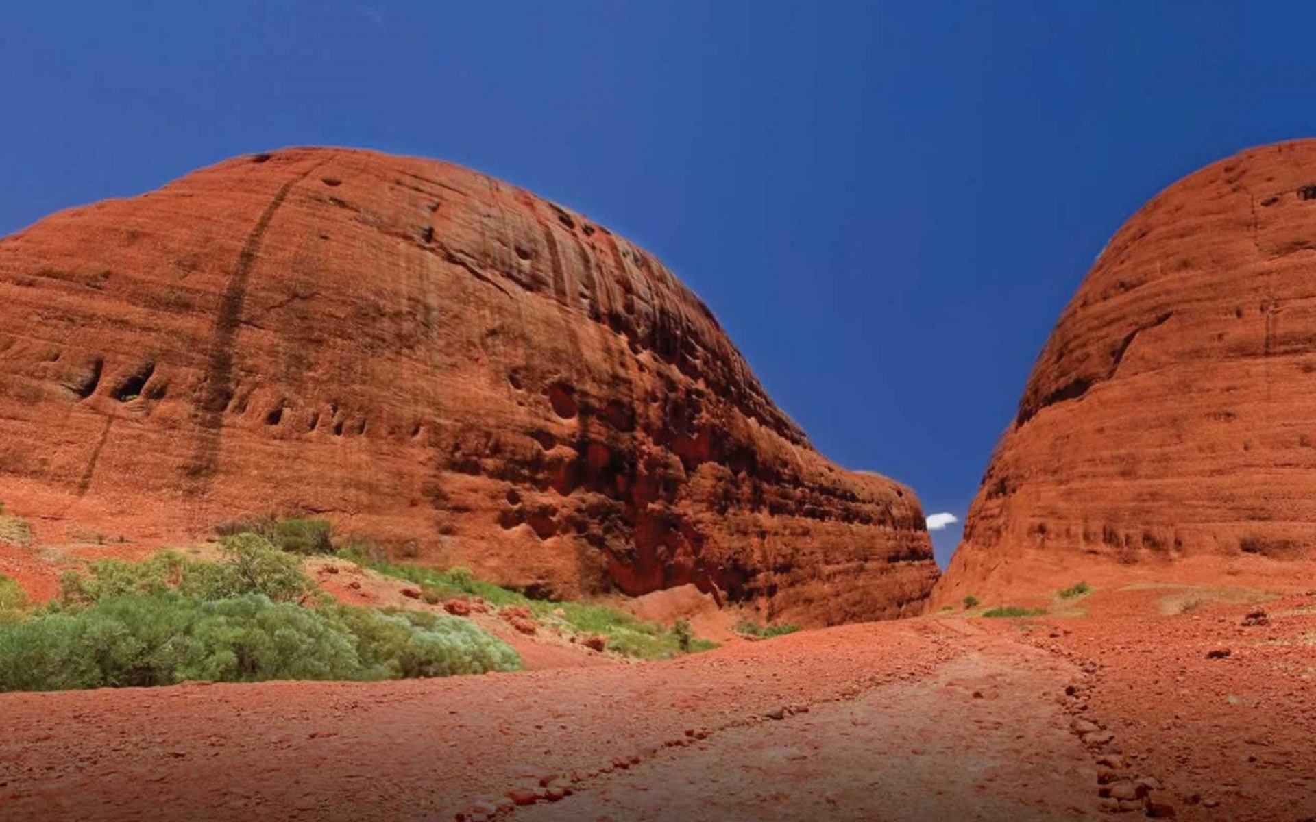 Beautiful Scenery Kata Tjuta Olga Rocky Uluru National Park Attraction Australia World