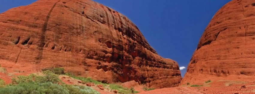 Beautiful Scenery Kata Tjuta Olga Rocky Uluru National Park Attraction Australia World