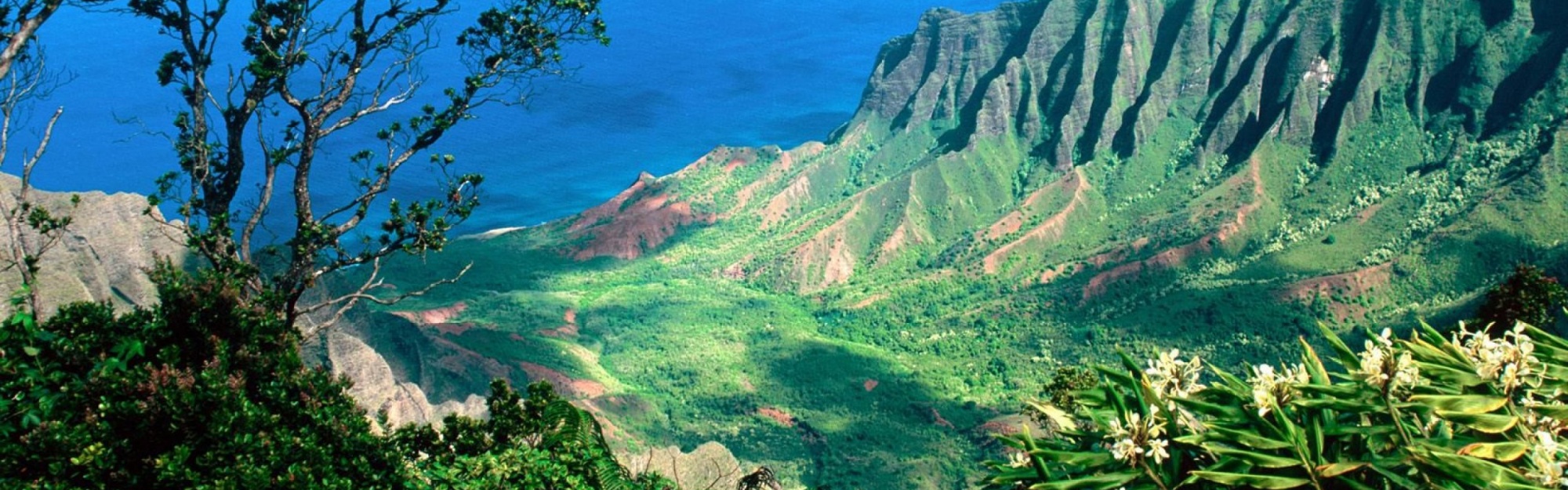 Beautiful Scenery Kauai Kalalau Valley Islands Hawaii United States World