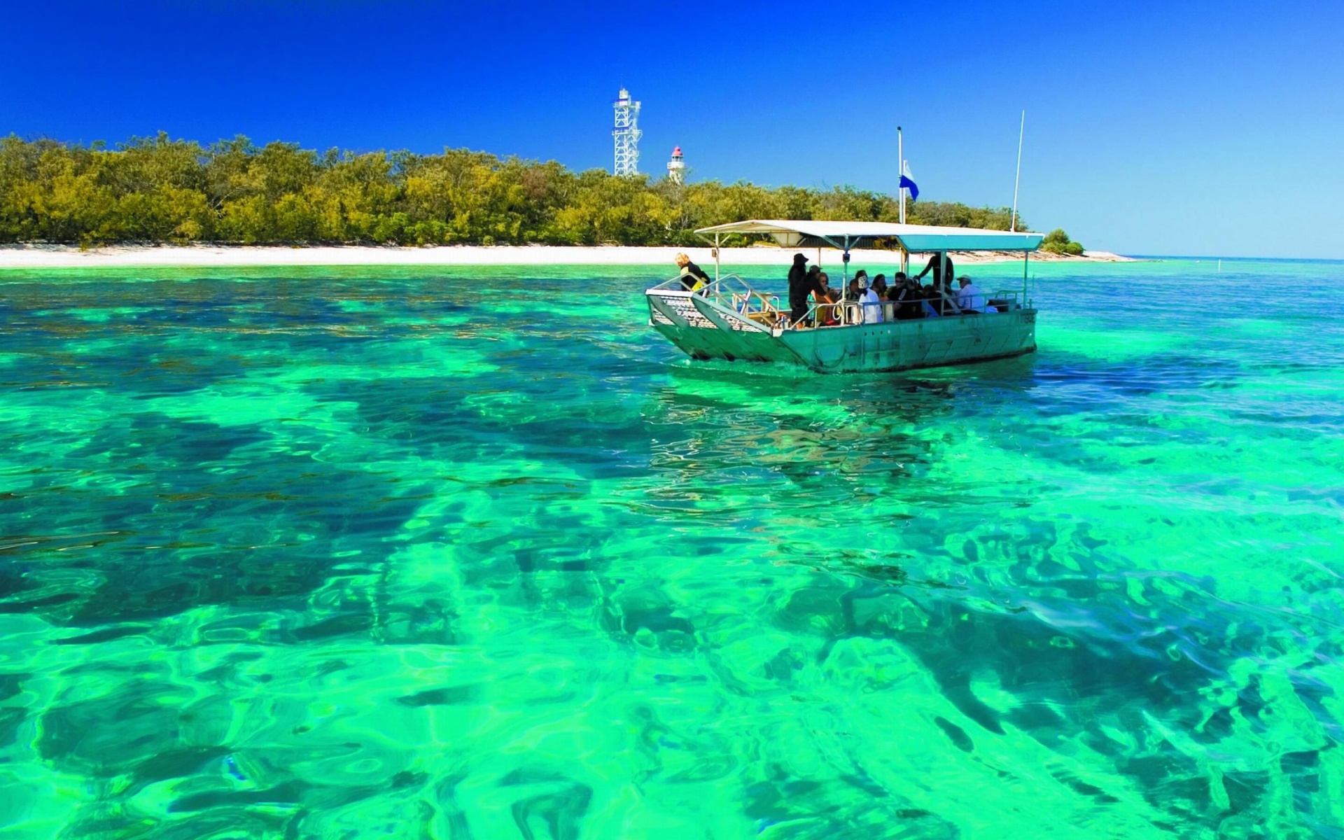 Beautiful Scenery Lady Elliot Island Eco Resort Great Barrier Reef Marine Park Queensland Australia World