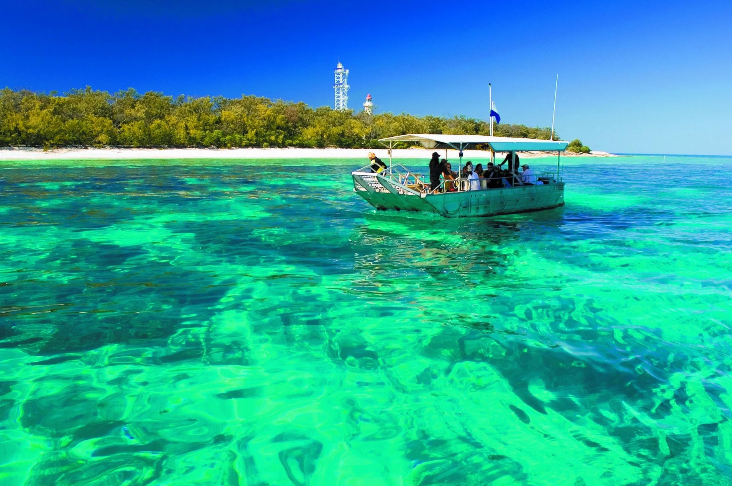 Beautiful Scenery Lady Elliot Island Eco Resort Great Barrier Reef Marine Park Queensland Australia World