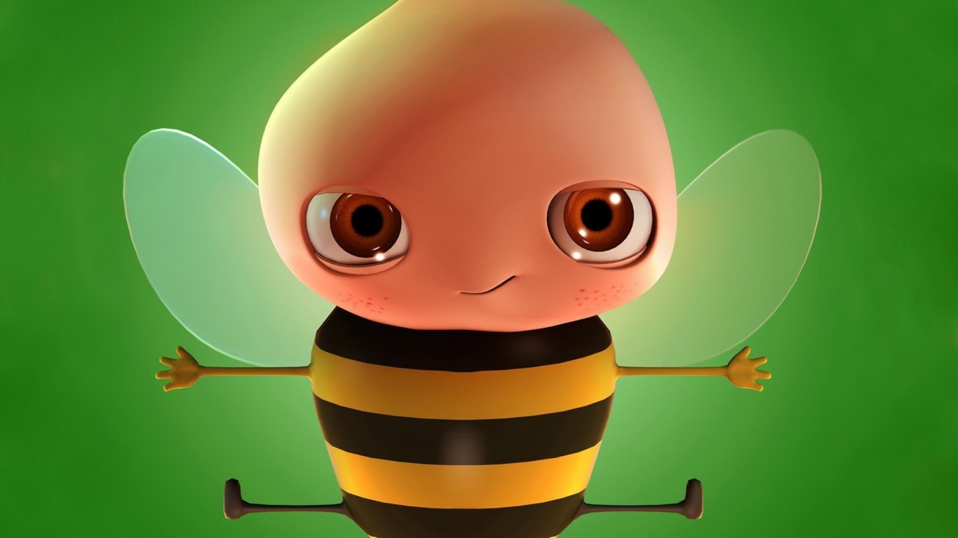 Bee Humor Funny3D