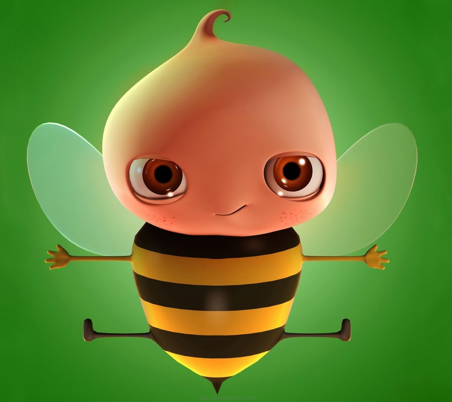 Bee Humor Funny3D