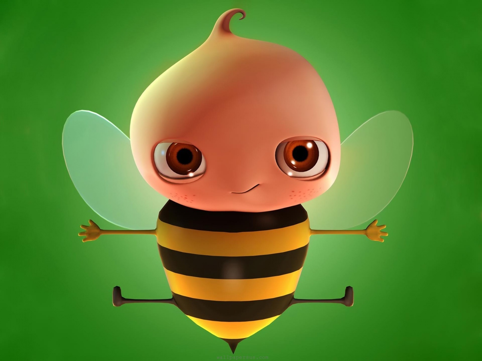 Bee Humor Funny3D