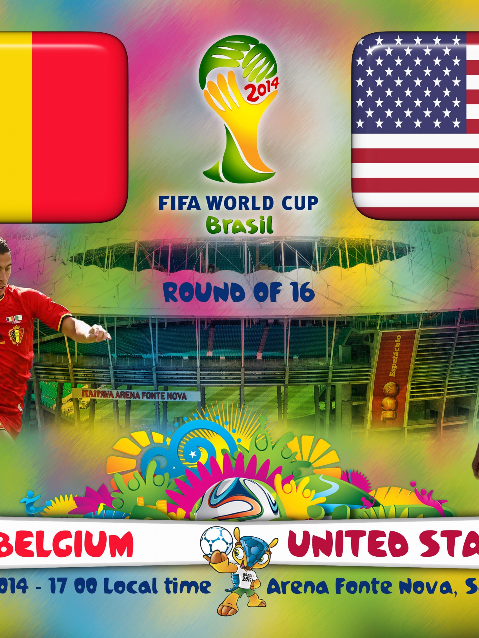 Belgium Vs United States WC 2014