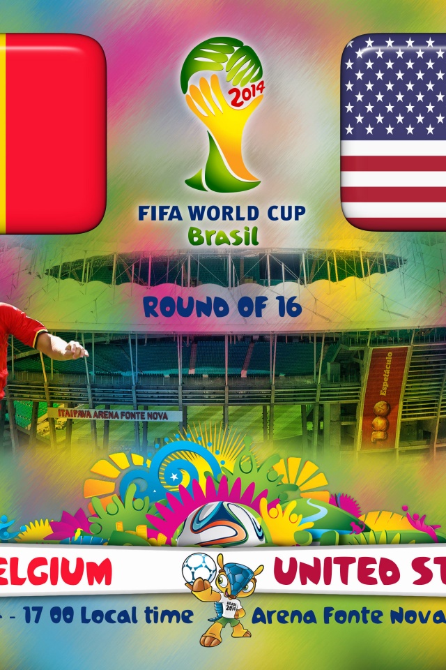 Belgium Vs United States WC 2014