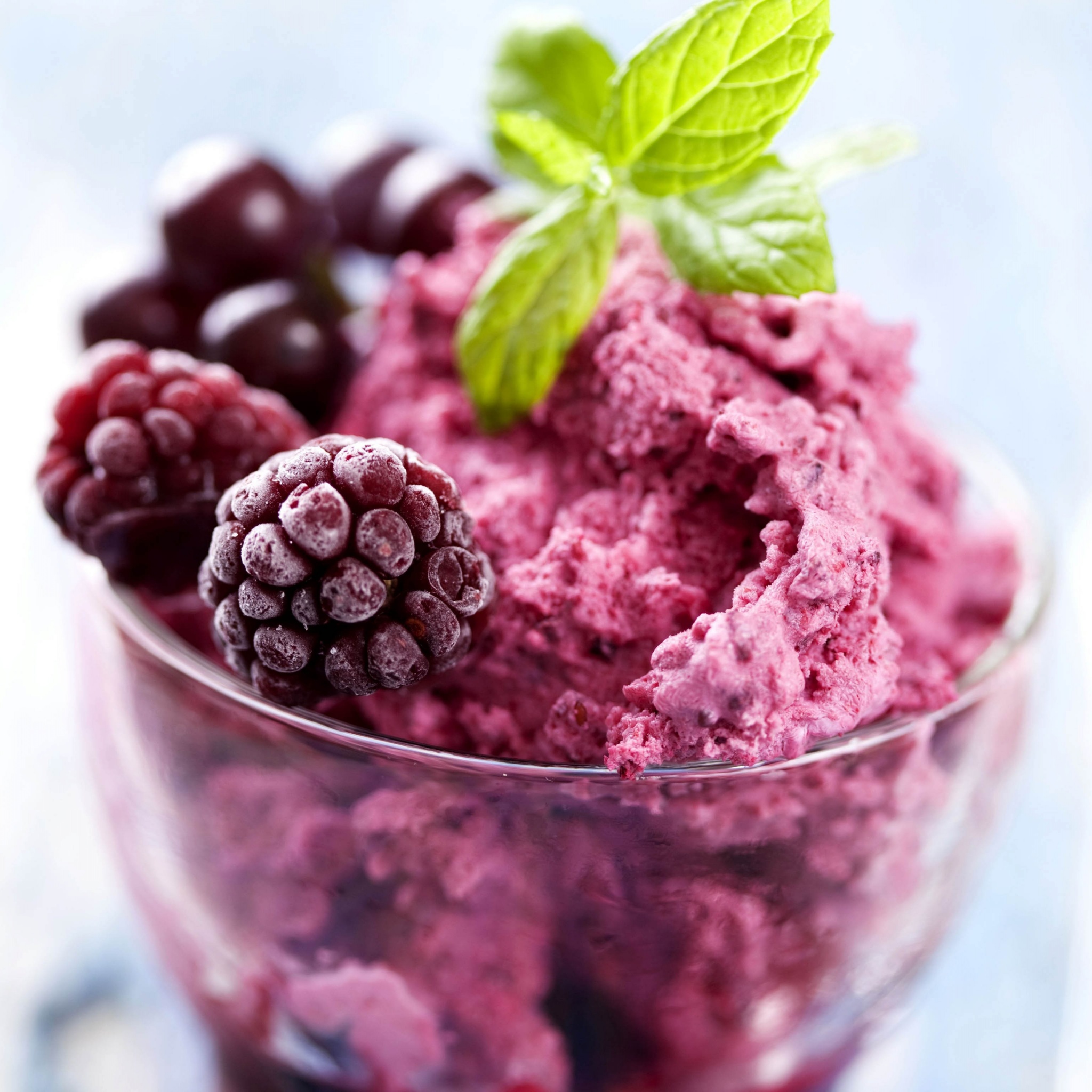 Berries Ice Cream