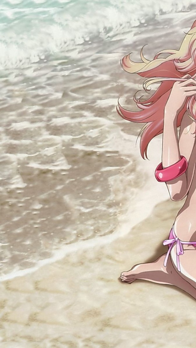 Bikini Girl Macross Frontier Groping Cavan