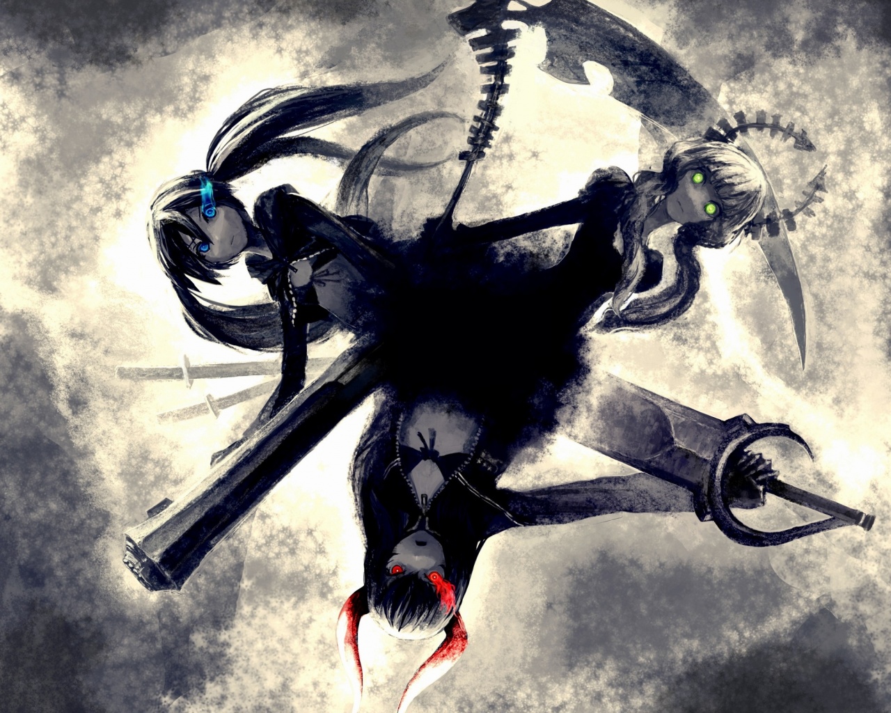 Black Rock Shooter Dead Master Black Gold Saw