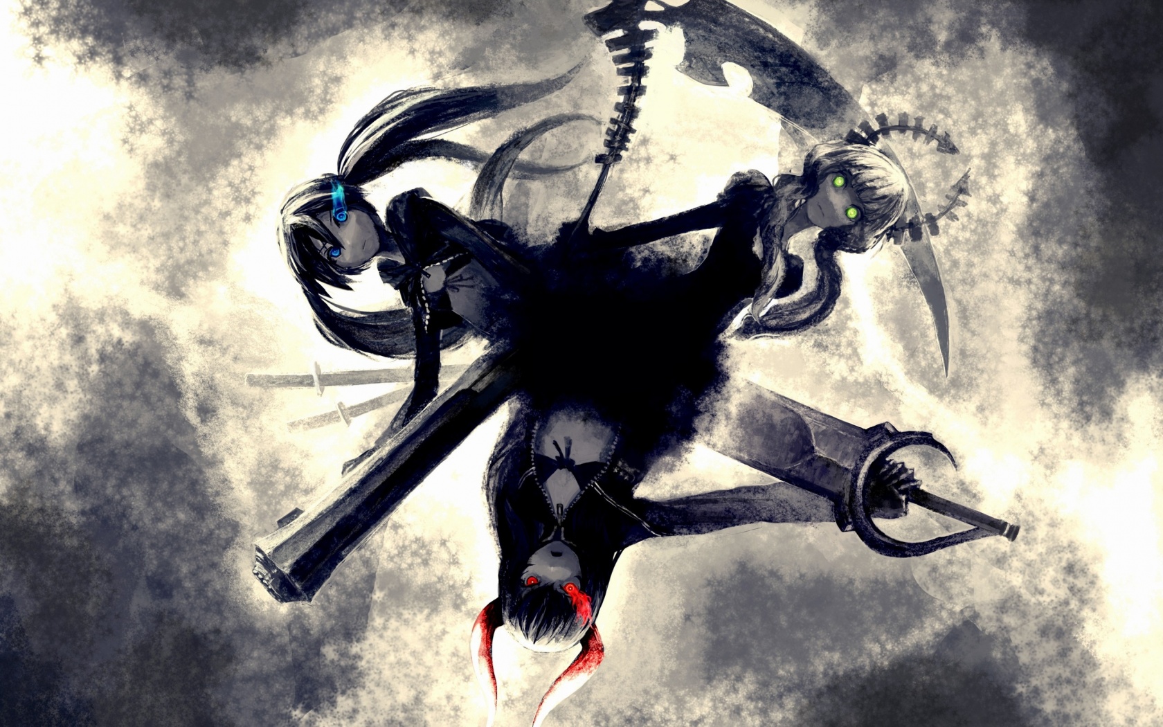 Black Rock Shooter Dead Master Black Gold Saw