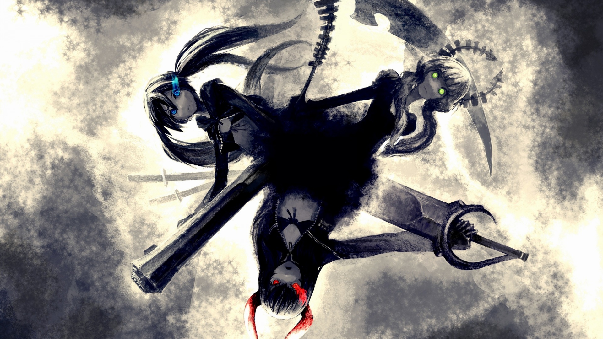 Black Rock Shooter Dead Master Black Gold Saw