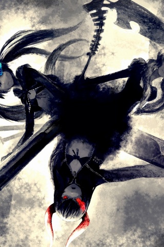 Black Rock Shooter Dead Master Black Gold Saw