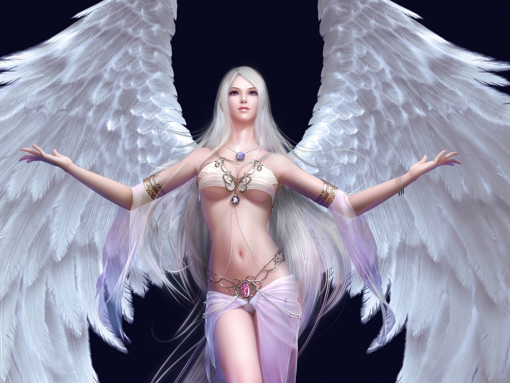 Blonde Wings Fantasy Forsaken World