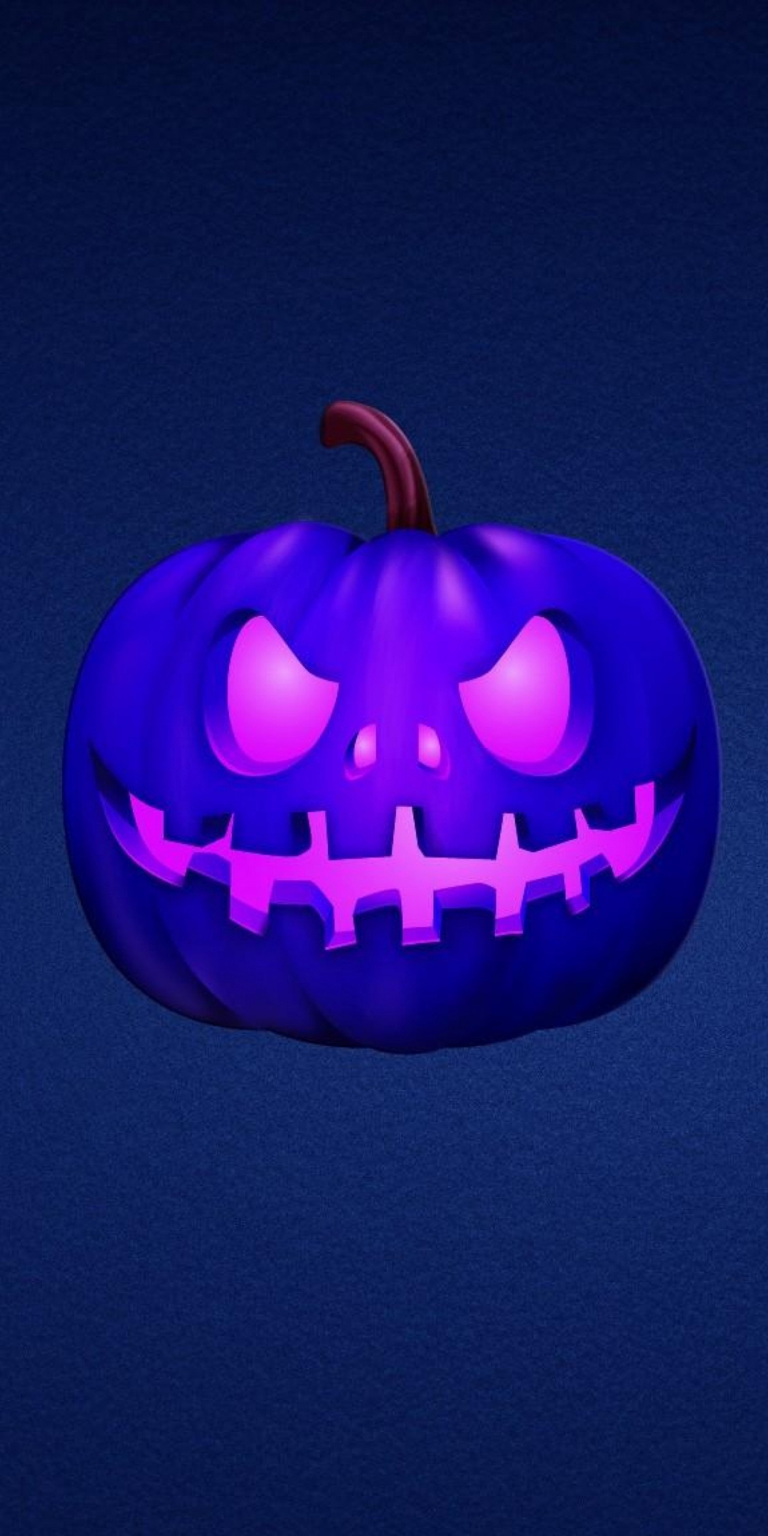 Blue Pumpkin Halloween