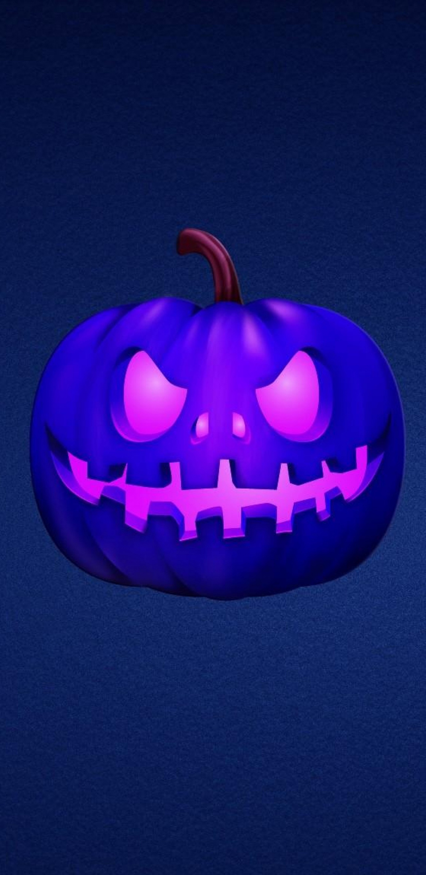 Blue Pumpkin Halloween