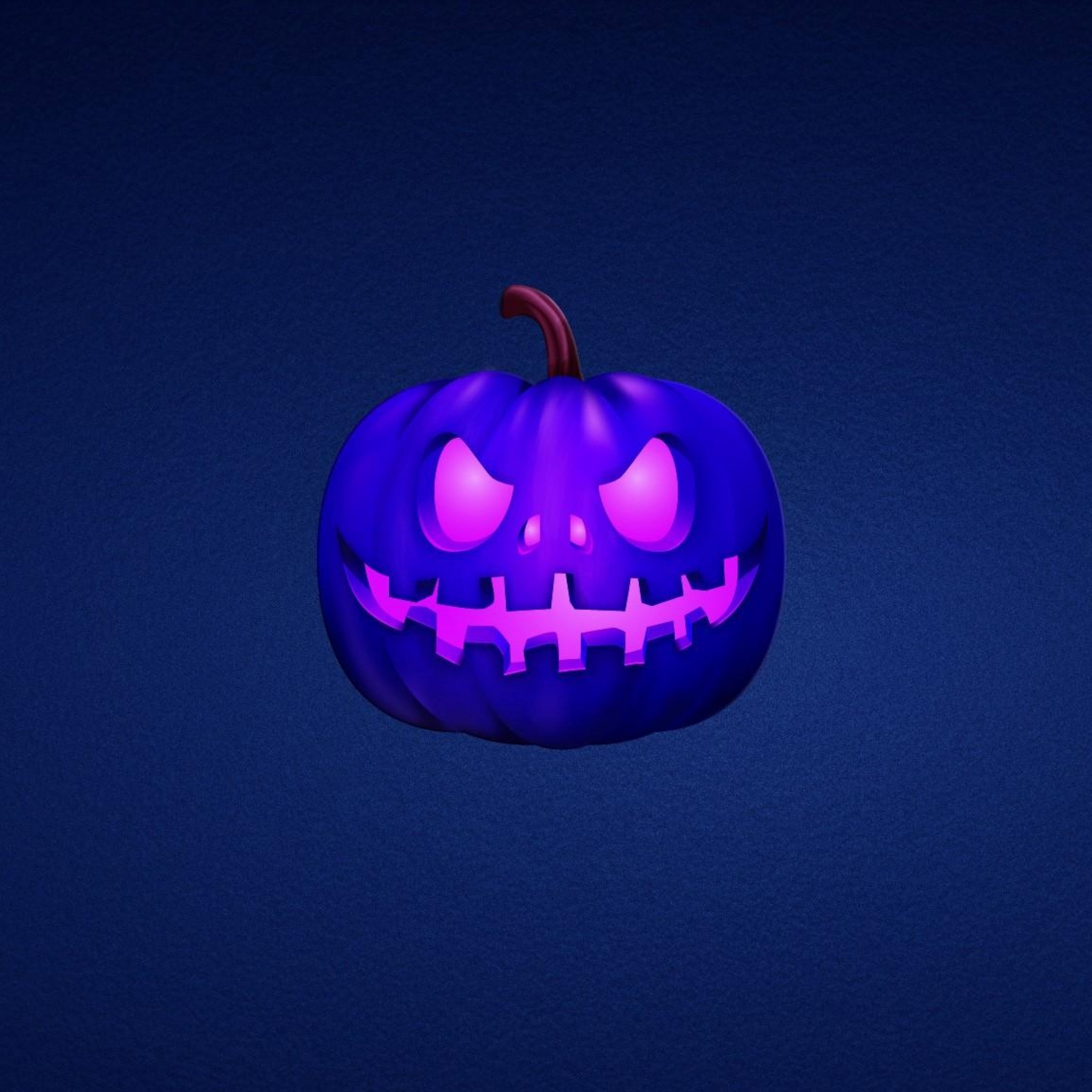 Blue Pumpkin Halloween