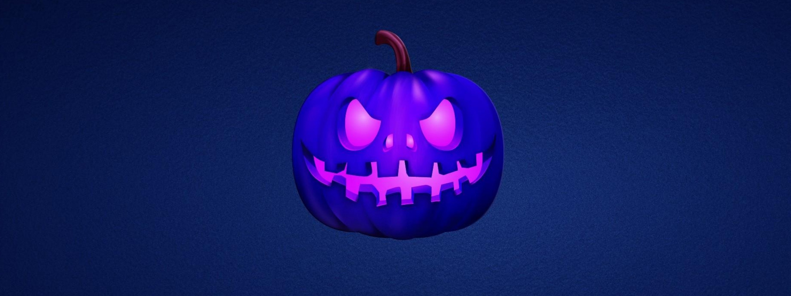 Blue Pumpkin Halloween