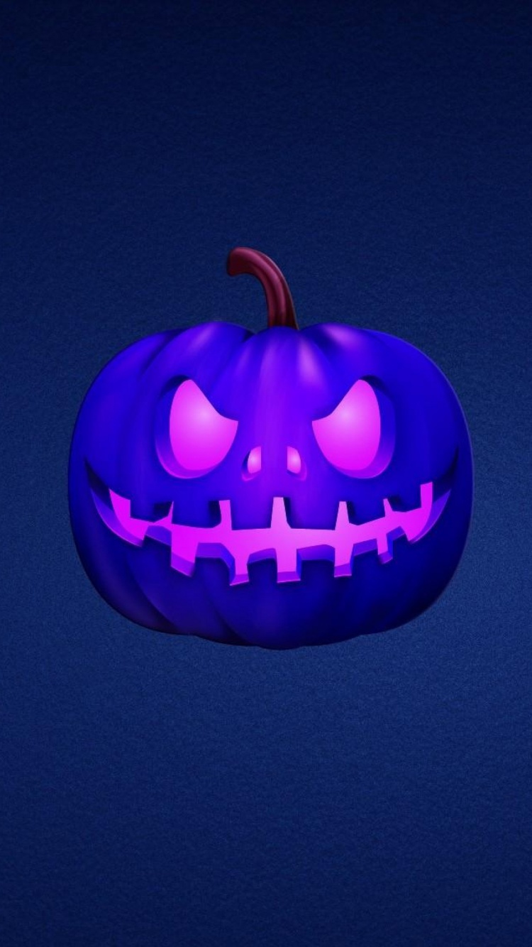 Blue Pumpkin Halloween