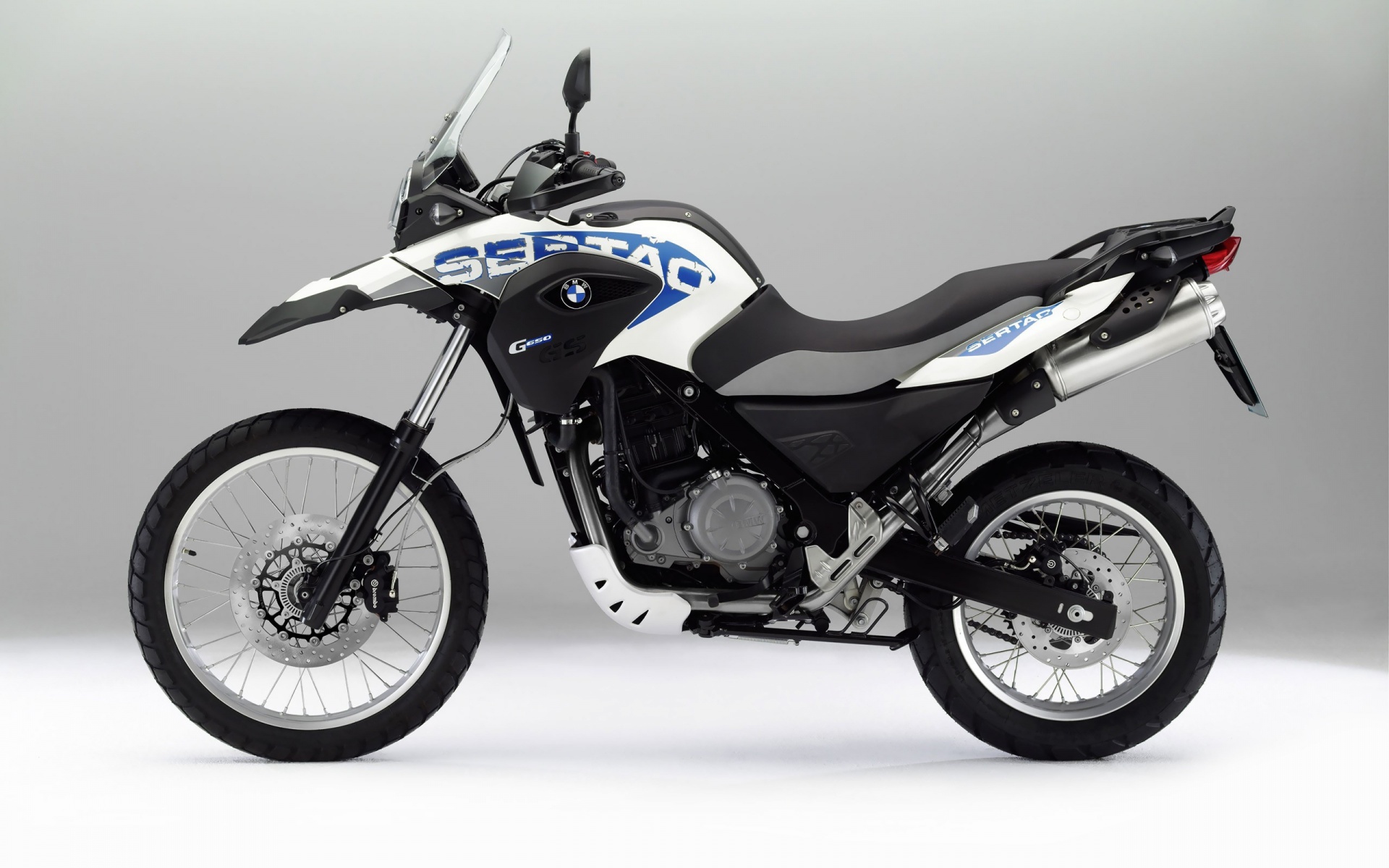 Bmw G650 Gs Sertao Motorcycles White