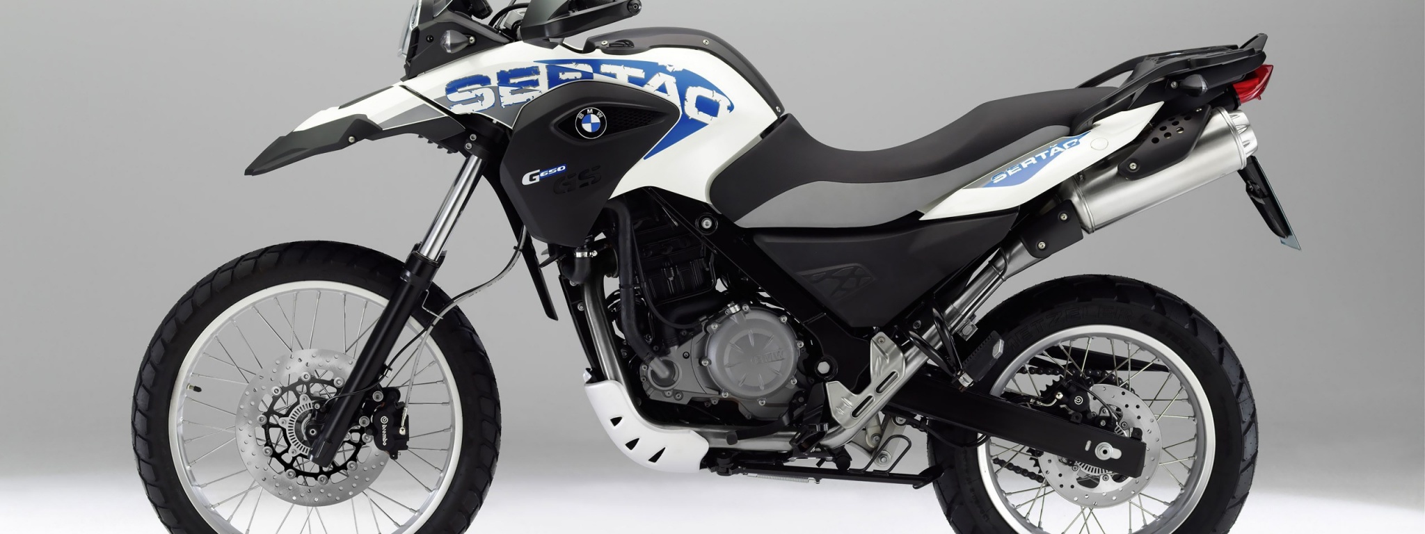 Bmw G650 Gs Sertao Motorcycles White