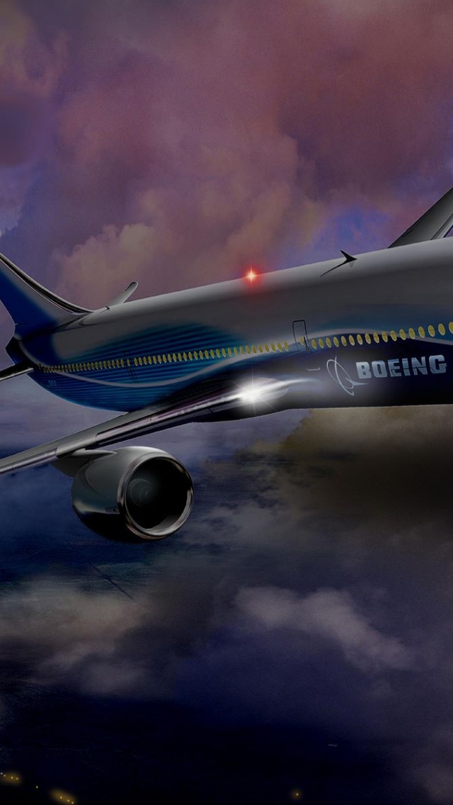 Boeing Night Flight