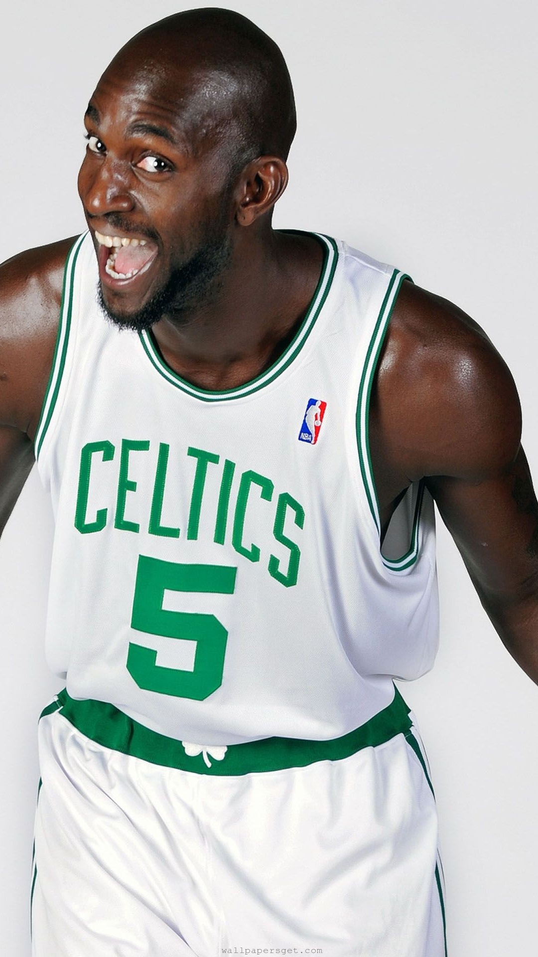 Boston Celtics Nba American Basketball Kevin Garnett Smiles