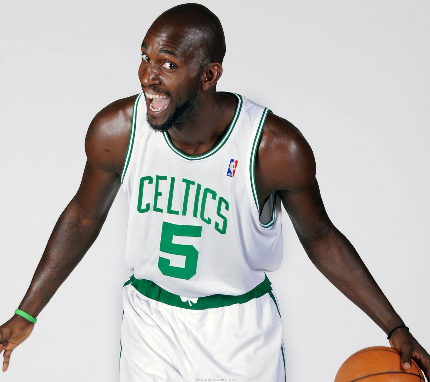 Boston Celtics Nba American Basketball Kevin Garnett Smiles