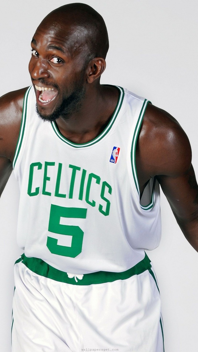 Boston Celtics Nba American Basketball Kevin Garnett Smiles