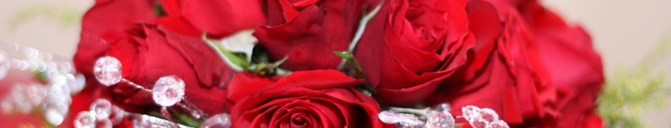 Bouquet Of Red Roses On 8 March