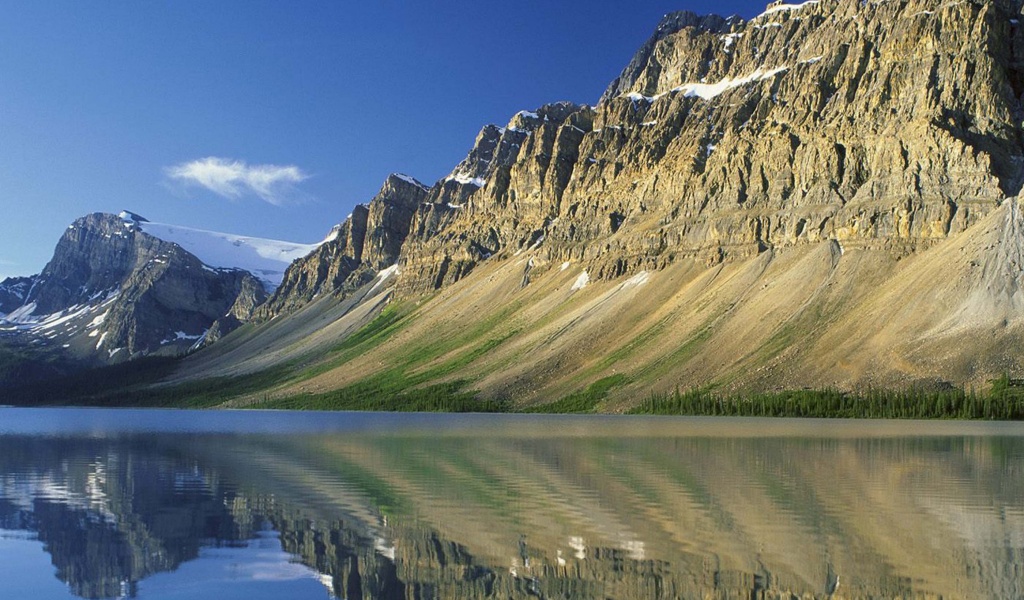 Bow Lake Rockies Canada