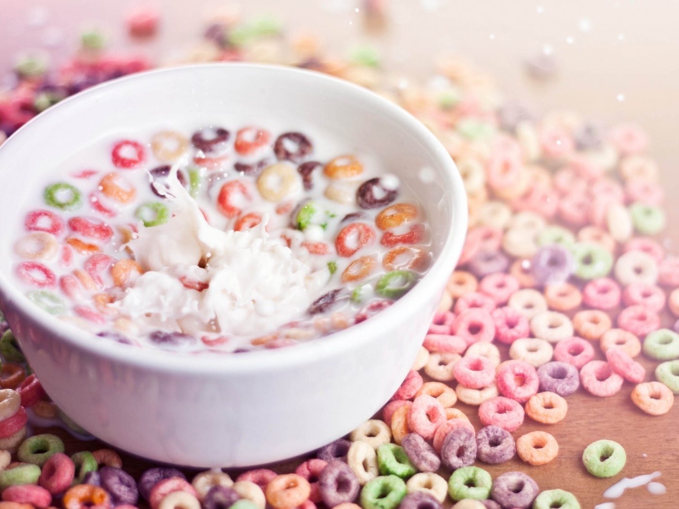 Bowl Of Cereal And Milk