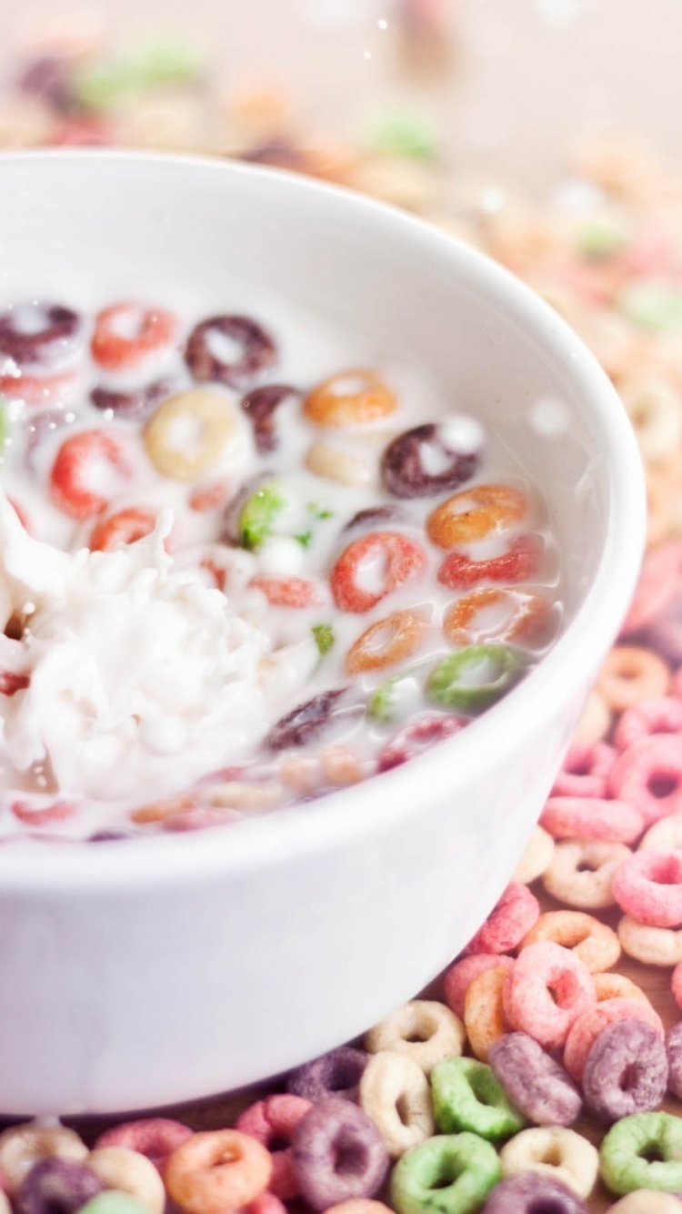 Bowl Of Cereal And Milk