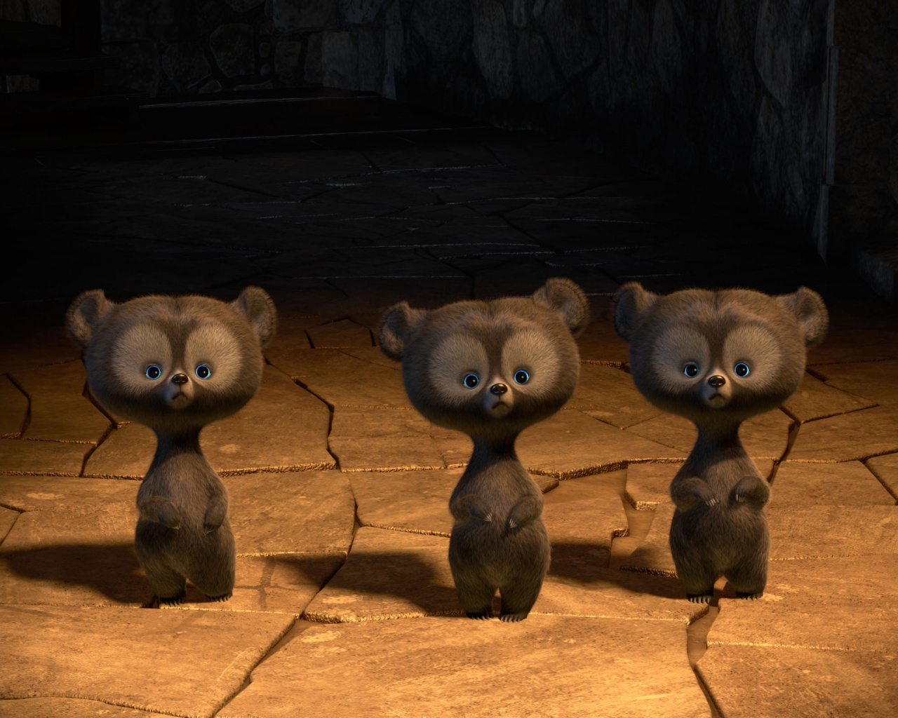 Brave Triplets Bears