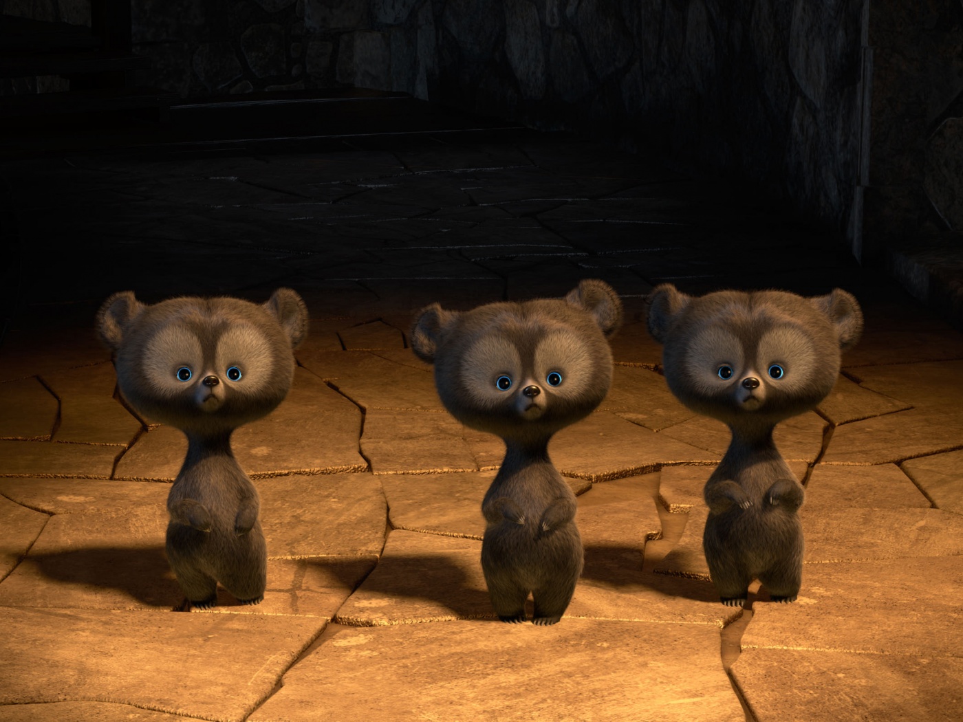 Brave Triplets Bears