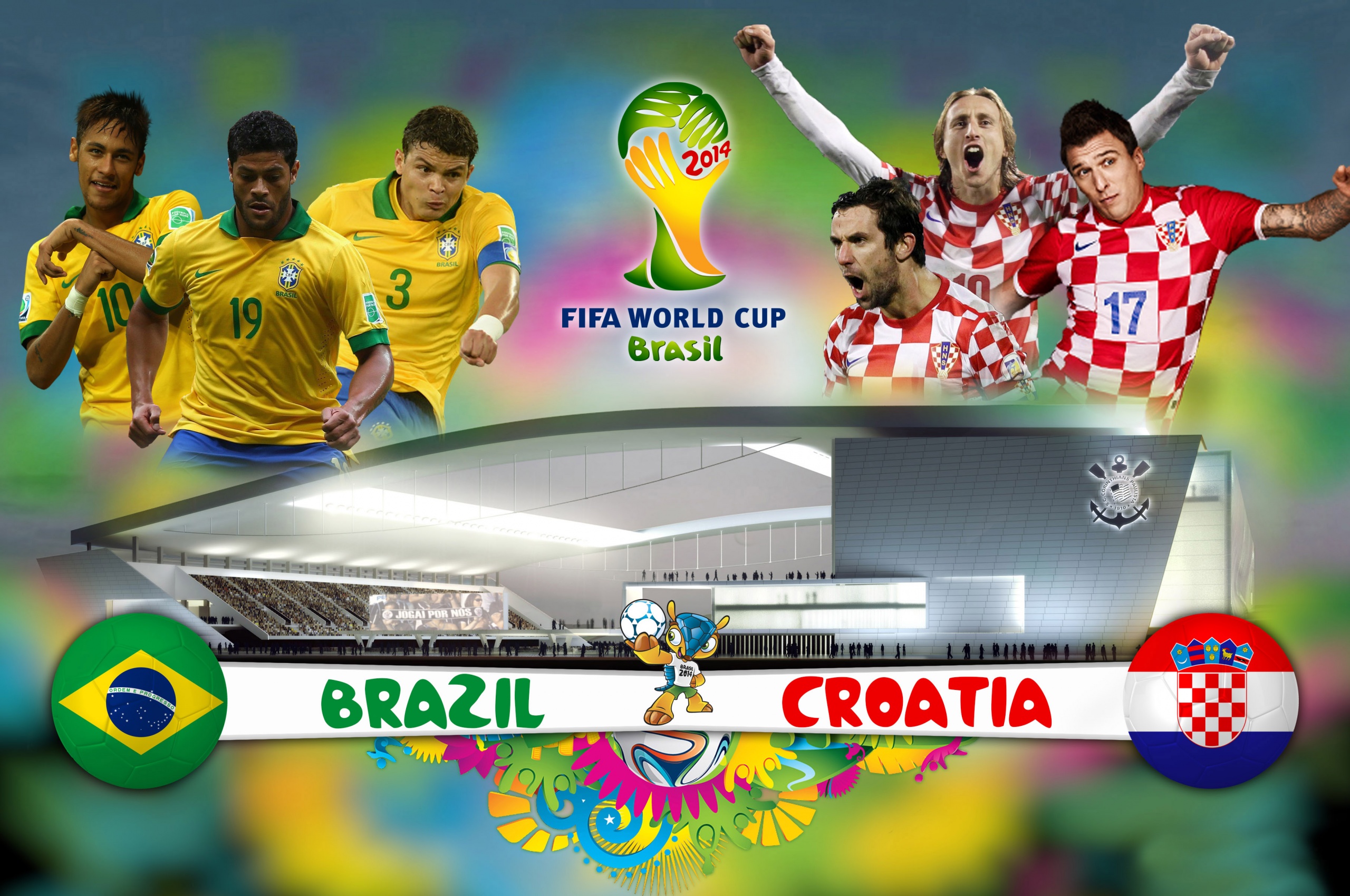 Brazil Vs Croatia 2014 World Cup