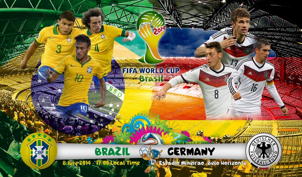 Brazil Vs Germany WC 2014 Semifinals