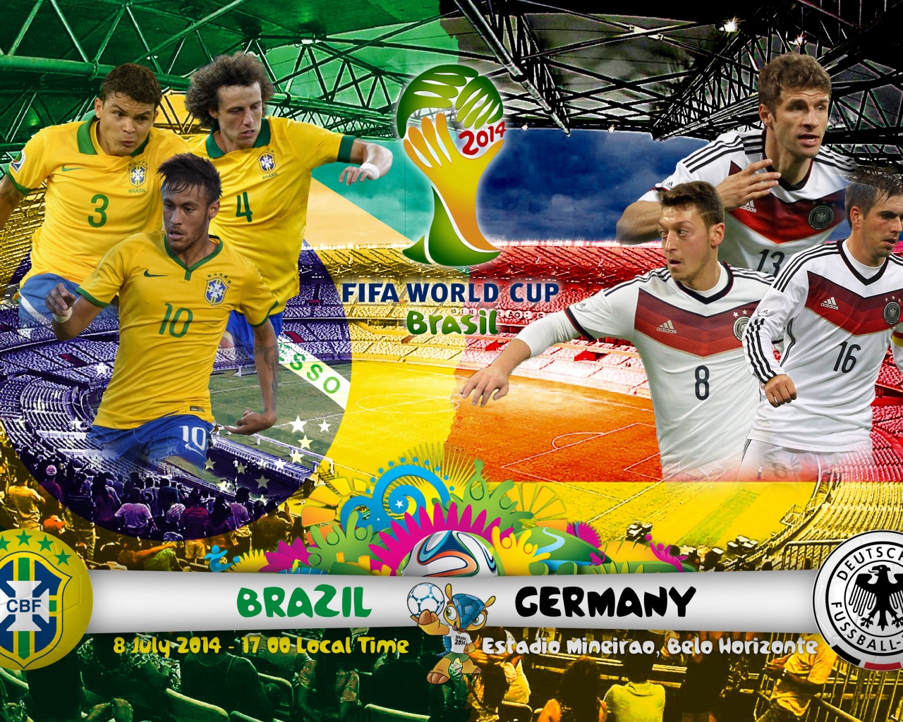 Brazil Vs Germany WC 2014 Semifinals