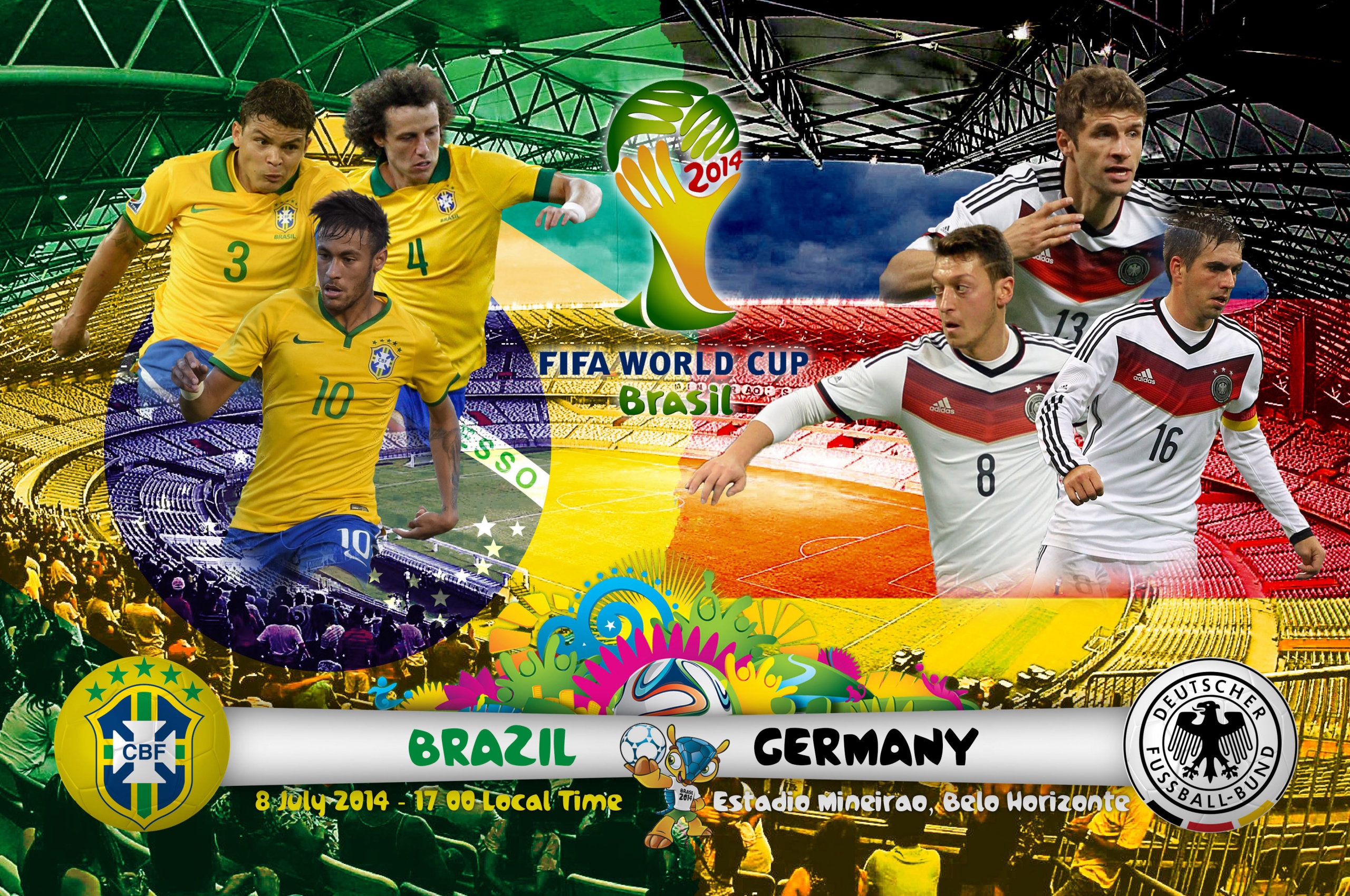 Brazil Vs Germany WC 2014 Semifinals