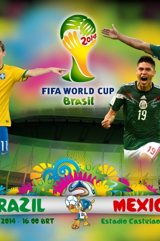 Brazil Vs Mexico 2014 Football Match