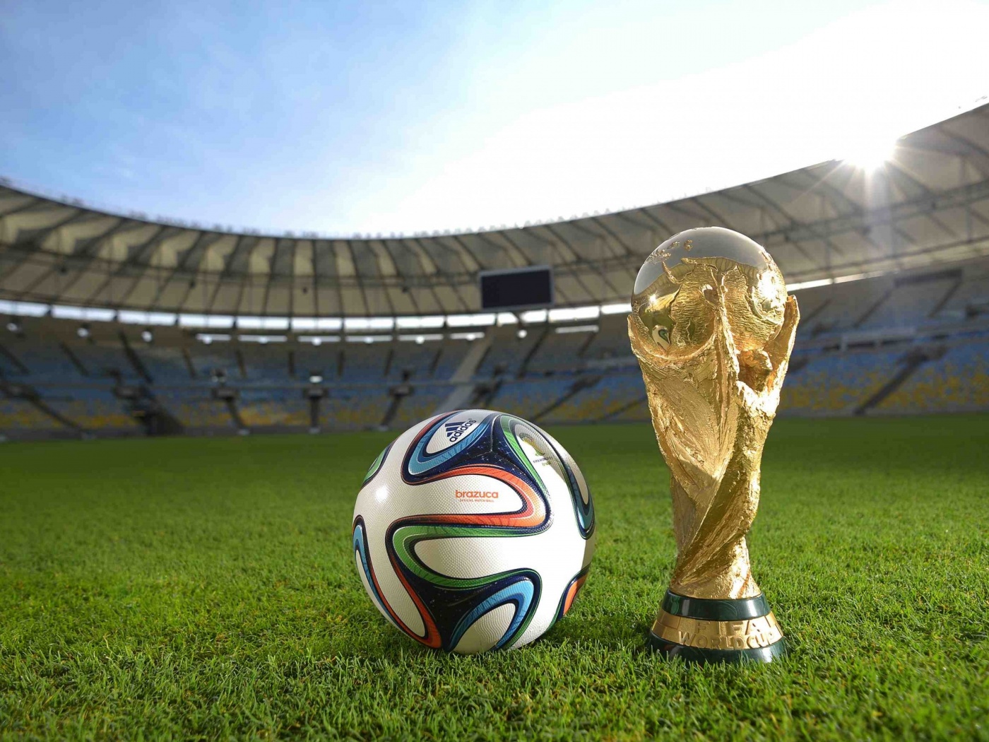 Brazuca Ball World Cup Trophy 2014