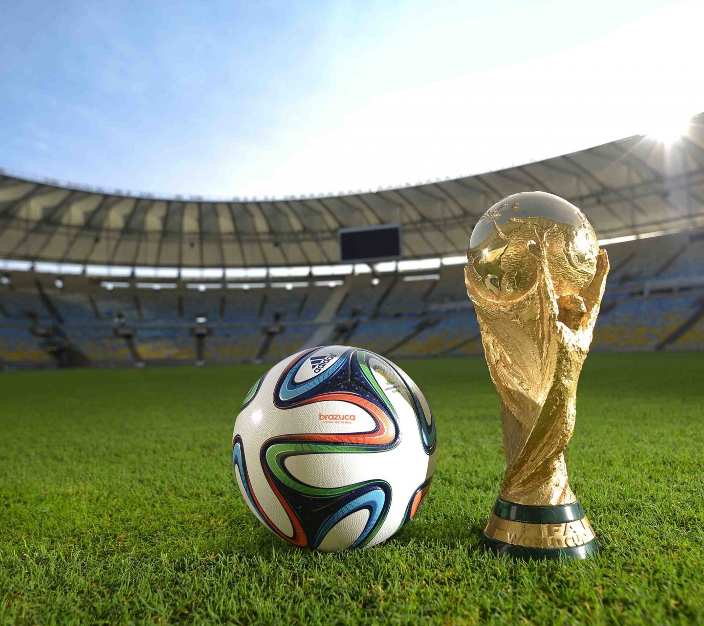 Brazuca Ball World Cup Trophy 2014