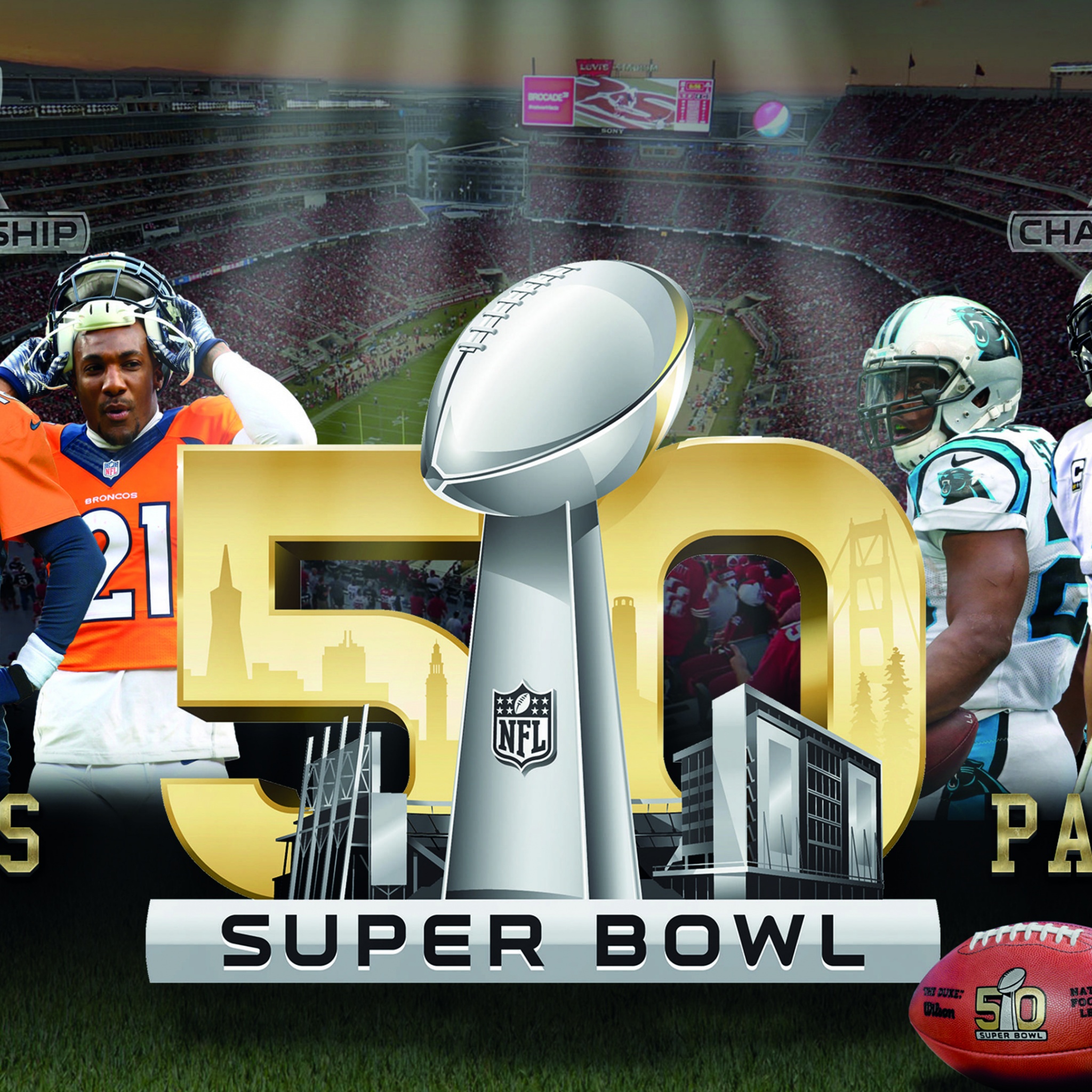 Broncos Vs Panthers Super Bowl 50