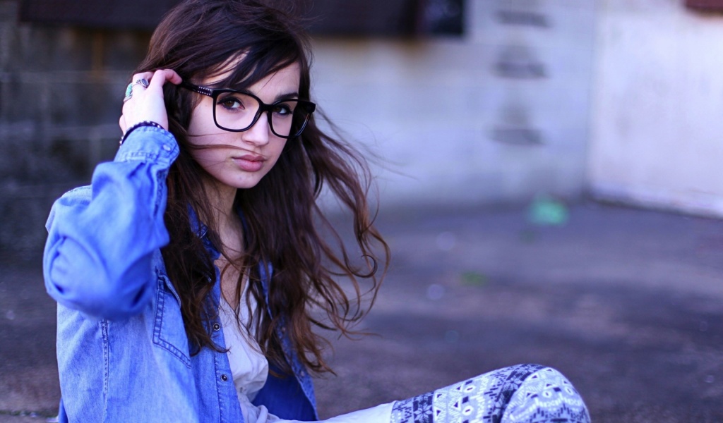 Brunettes Women Glasses